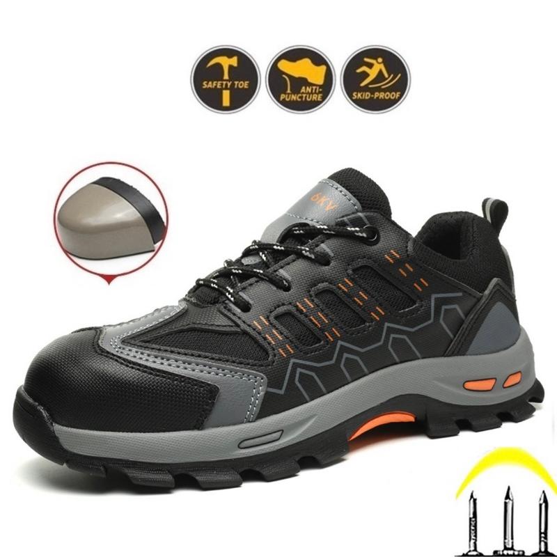  Giày Bảo Hộ Lao Động 6KV Màu Đen Lì - Hàng Chuẩn Đẹp Siêu Bền Chống Đinh Chống Cắt ,Giày Công Trình Thể Thao Chống ,Trơn,Va Đập Cách Điện  Giày Bảo Hộ Lao Động Nam Thể Thao Cao Cấp  Giày bảo hộ lao động thể thao màu đen có mũi thép cao su chống tĩnh đi 