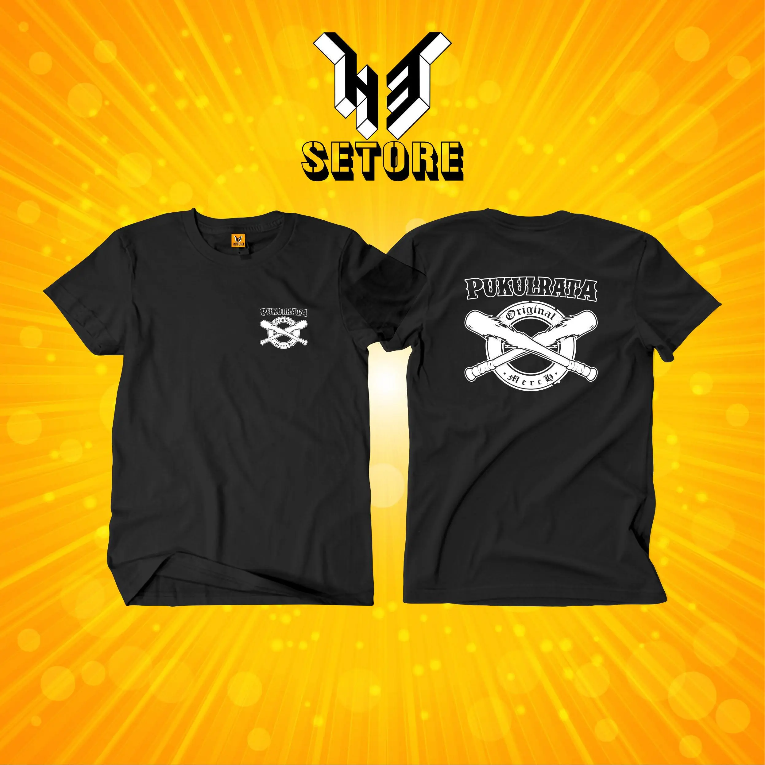 Kaos Baju Distro Pukul Rata Rumble Merch