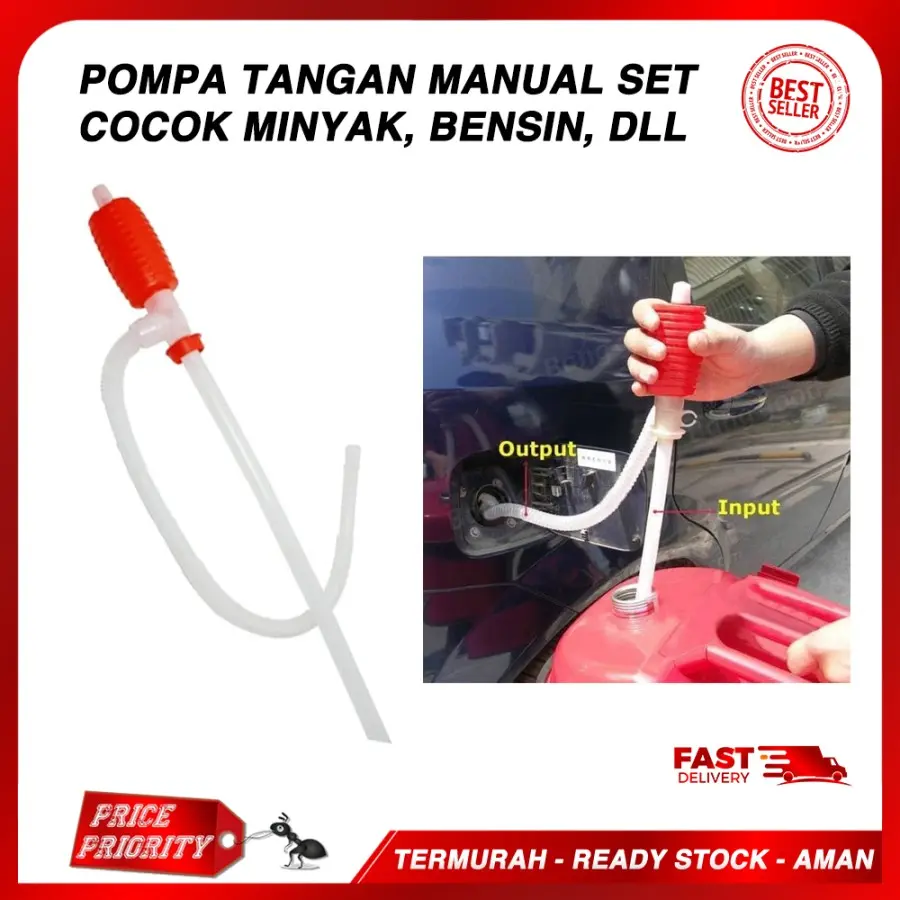 Pompa Bensin / Pompa Minyak / Pompa Air Aquarium / Pompa Manual Tangan