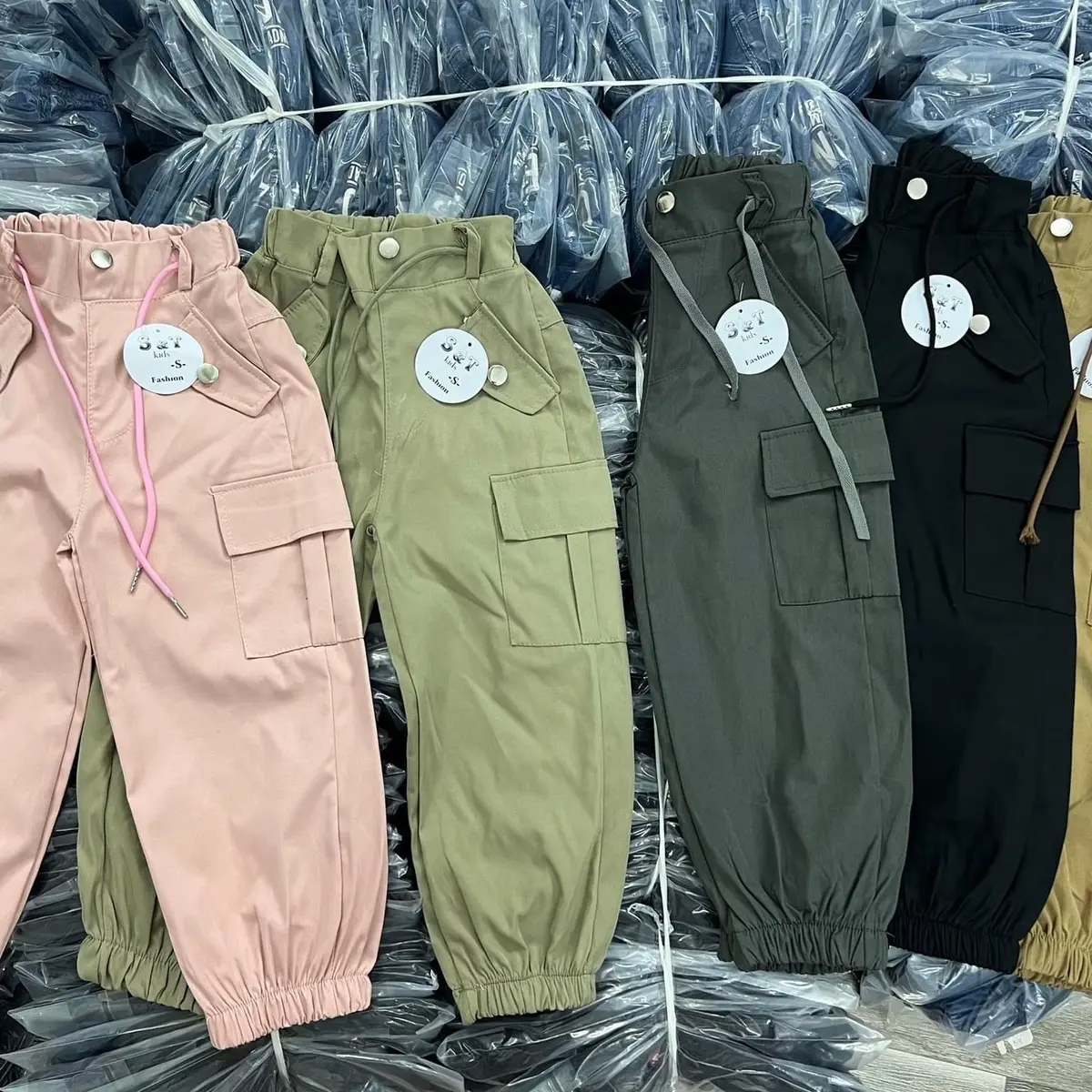 Quần kaki túi hộp 16-35kg bé trai bé gái