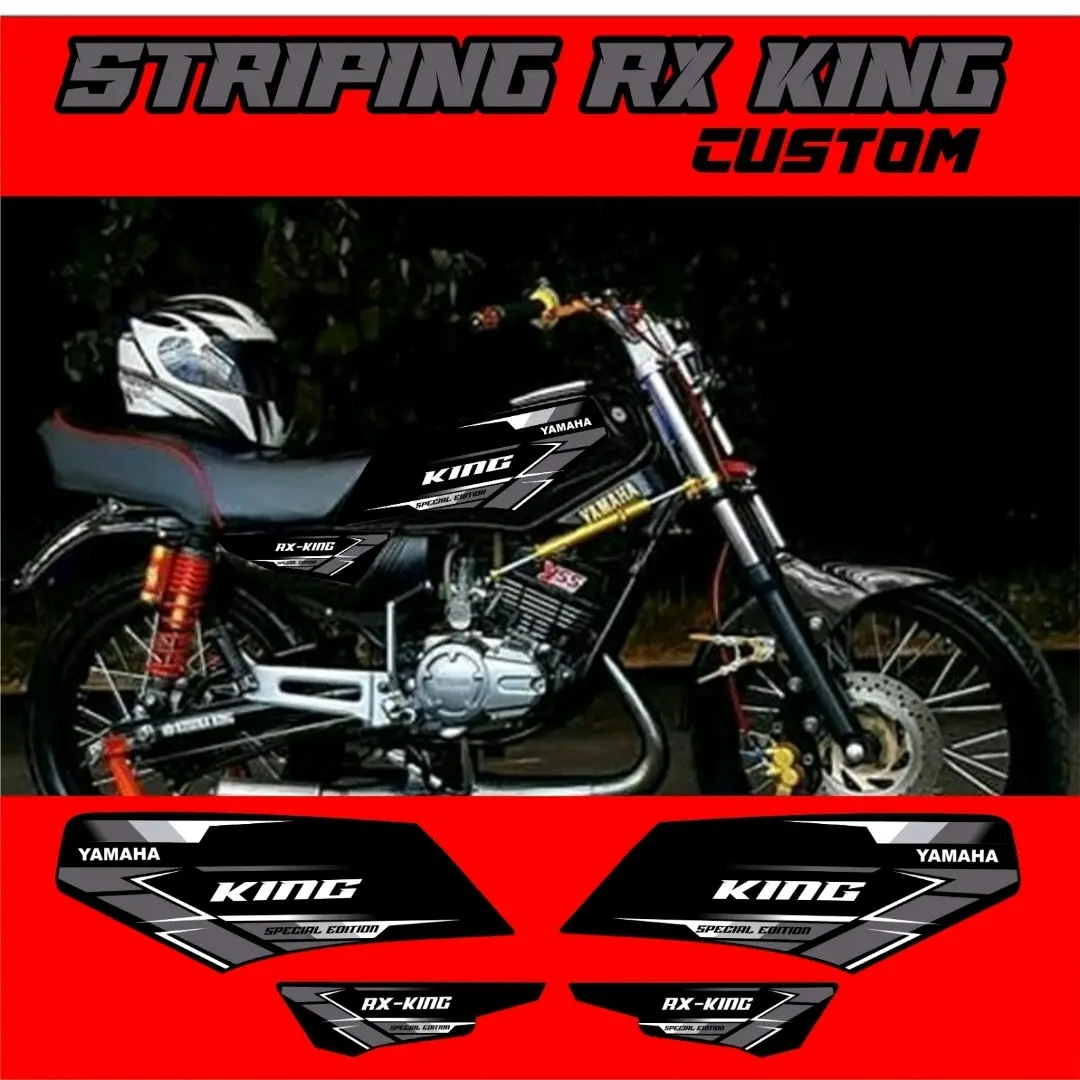 STRIPING STICKER LIS YAMAHA RX-KING CUSTOM - Shop | Tokopedia