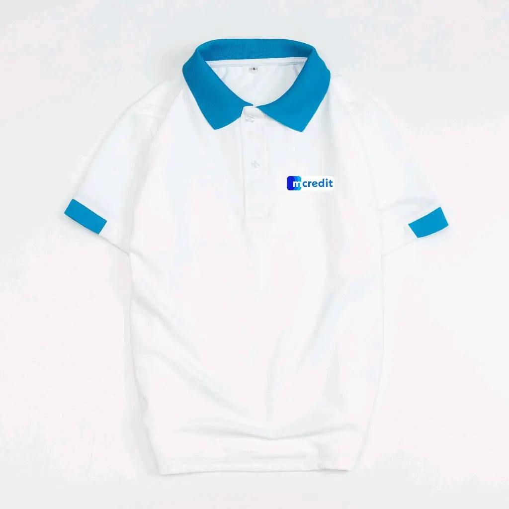 Áo đồng phục MCredit mẫu mới hàng dày dặn - đồng phục hàng thái Nam Menswear Polo Có Cổ Cộc Tay Ngắn Tay Shirt