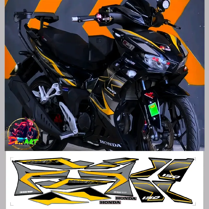 Tem rời WINNER X V3 - Mẫu X 150. Chất liệu PPF Cao Cấp : 3 Lớp, Chống Nước, Chống Phai Màu. Nhãn Dán Decal 0
