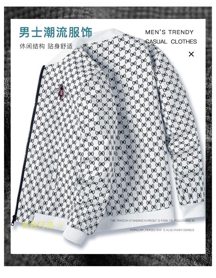 Product Introduction of Áo Khoác Cao Cấp Cho Nam, Bộ Sưu Tập Mùa Xuân Và Mùa Thu, Thời Trang Trẻ Trung, Áo Khoác Mỏng, Phong Cách Hàn Quốc, Dáng Ôm, Áo Bóng Chày Thường Ngày Phù Hợp Với Nam Giới Menswear Jacket 1