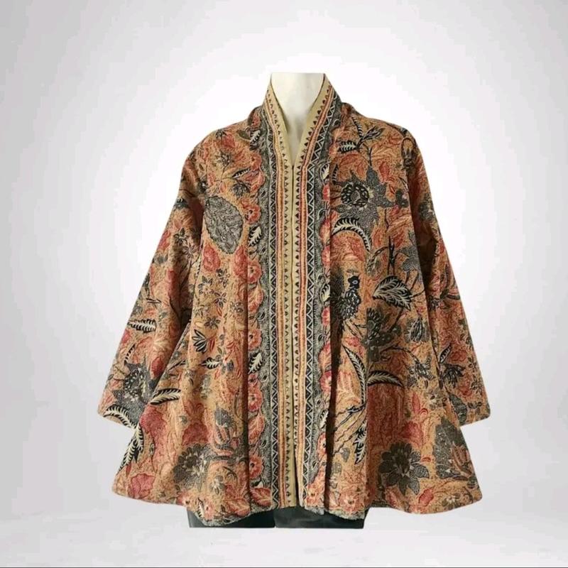 Atasan Batik Wanita modern motif 3 negri series- Blouse batik wanita - Blouse batik modern 1