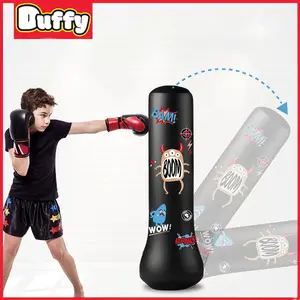 Duffy toys 120/150CM Standing Boxing Ball Samsak Tinju Anak Inflatable Samsak Angin Training Target