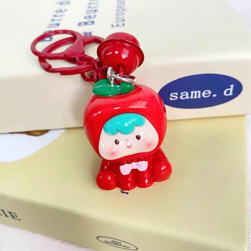 Hình Trái Cây Móc Khóa Thiết Kế Hoạ Móc Khoá t Hình Cho Bé Gái Học Sinh Túi Phụ Kiện Đồ Trang Trí Tuyệt Vời Như Quà Tặng Women 7
