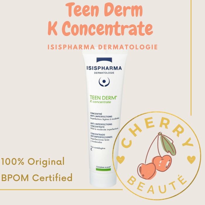 Gambar ISISPHARMA Teen Derm K Concentrate - Anti Imperfections Concentrate dari Cherry Beautè Kota Denpasar Tokopedia
