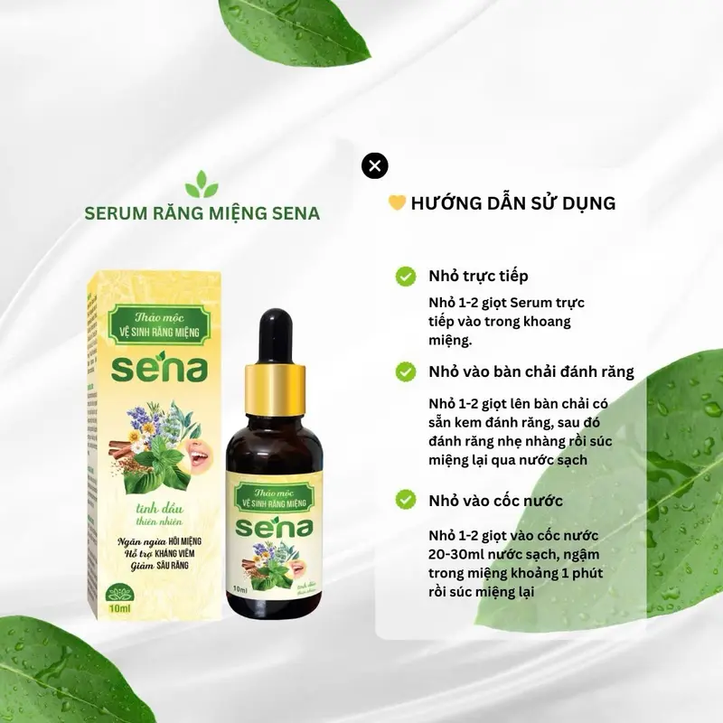 (MUA 2 chai  TẶNG 1 Nước Hoa vk dành cho cả nam và nữ )        ComBo 2 chai Thảo Mộc Vệ Sinh Răng Miệng SeNA TẶNG  1 CHAI  NỨOC HOA VK Xịt Thơm Miệng 1