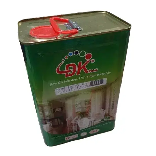 Sơn bóng PU 101 Đại Kiều cho đồ gỗ - Sơn bóng trên gỗ, làm bóng bề mặt gỗ, chống trầy xước