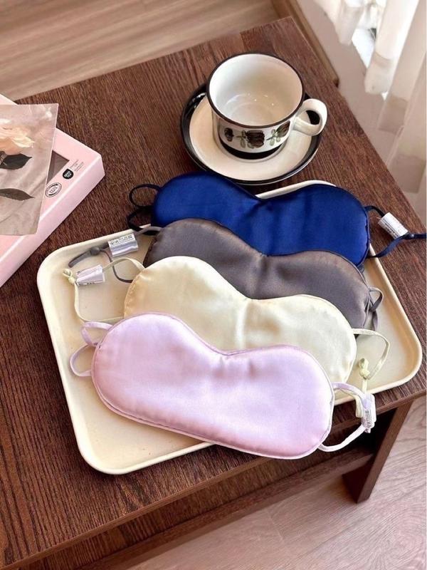 Bịt mắt ngủ lụa thời trang GD993 Mặt Nạ Ngủ có dây điều chỉnh Women Nữ Nam 4
