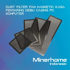 Dust Filter Fan Magnetic Kasa Penyaring Debu Casing PC Komputer