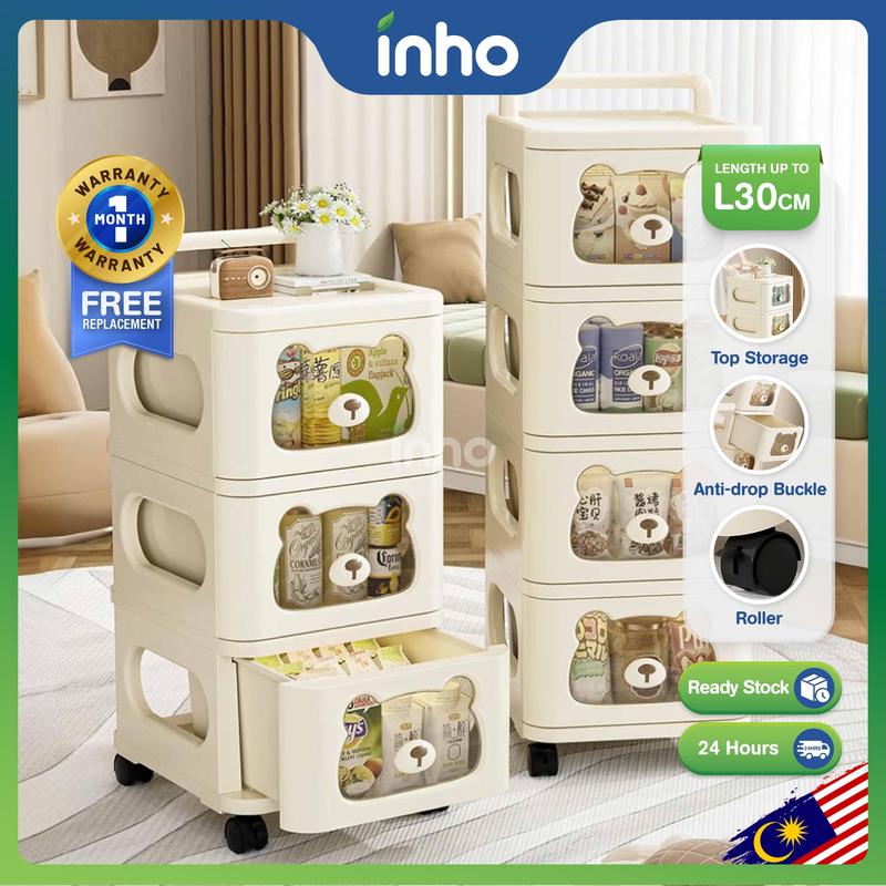 INHO L30cm (3-6 layers) Bear Design Multifunctional Large Capacity ...