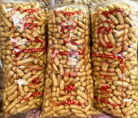 Kerupuk Amplang ikan tengiri 1000 gr / 1 kg snack gurih dan renyah