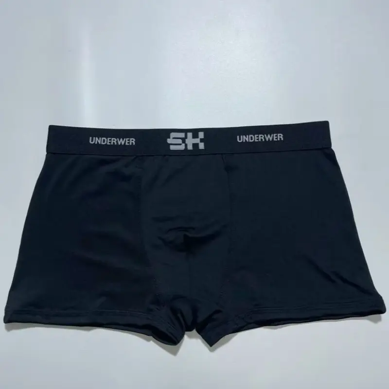 Combo 5 quần sịp đùi FULL Đen Mix kiểu quần khác nhau, vải thun lạnh, mềm, mịn, mát 1