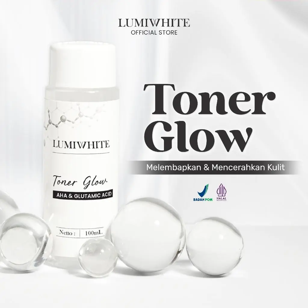 Lumiwhite - Toner Glow 100ml | Toner Mencerahkan Wajah | Skincare Wajah VV