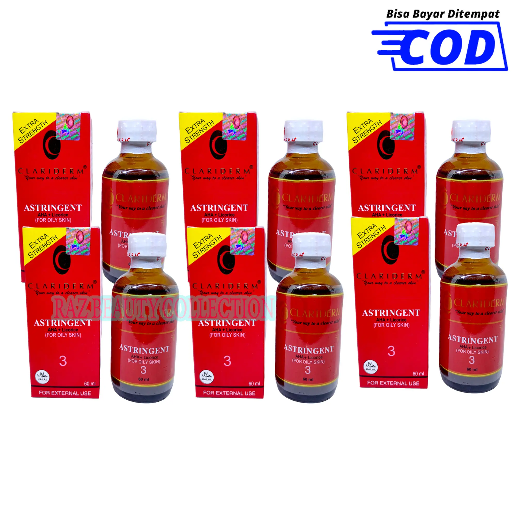 Clariderm Toner Pembersih Wajah