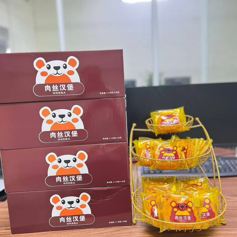 Thùng 30 cái bánh gấu ruốc thơm ngon đậm vị (date mới) 7