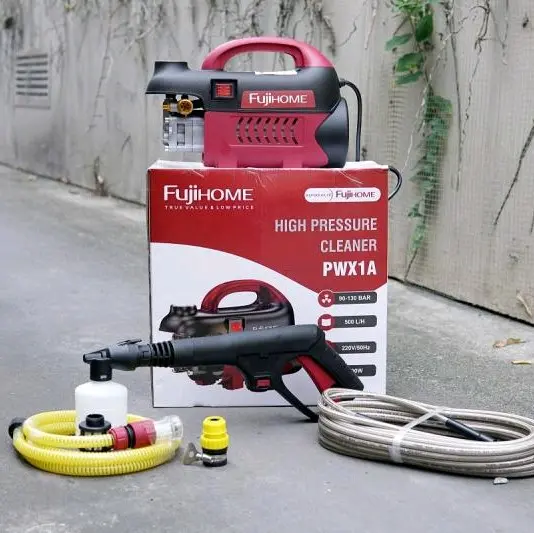 MÁY XỊT RỬA ĐA NĂNG, Máy rửa xe mô tơ cảm ứng từ FujiHOME PWX1A , máy  rửa  xe , máy xịt rửa chuồng trại, máy tưới cây mayrua xegiadinh may ru 0