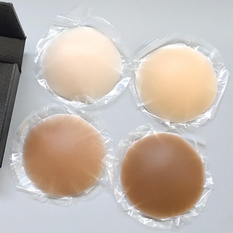 Product Introduction of Self Adhesive Silicone Nipple Cover / Reusable Breast Petals Lift Invisible Pasties Bra /Invisible Nipple Pasties Stickers with Box 47