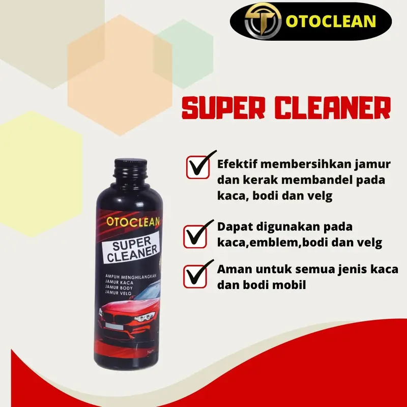 Otoclean Super Cleaner Penghilang Jamur Kaca Body dan Velg 1
