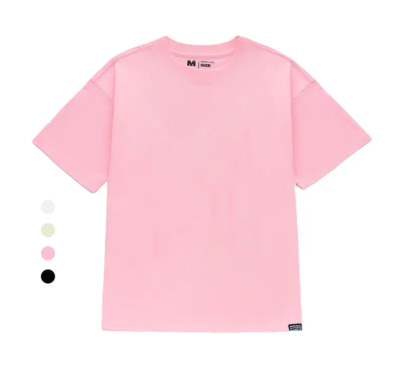 Áo Thun Trơn Form Rộng Tay Lỡ Nam Nữ Unisex | Local Brand MIDORI FOR MAN 5