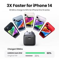 Gambar Adaptor Charger UGREEN Kepala Charger Type C GAN Fast Charging 20w Adapter Batok - putih dari Reformasi Computer Kota Administrasi Jakarta Barat 3 Tokopedia