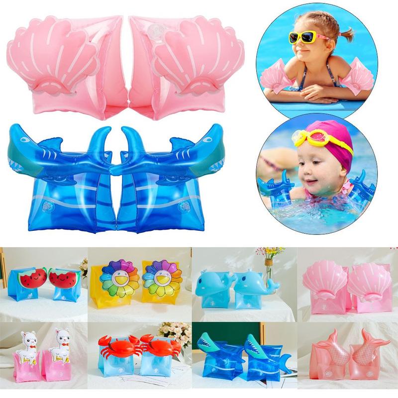 Product Introduction of Arm Ring Inflatable Baby Floats Hand Safety Float Swim Pool Floating Children Swim Training Tool 2