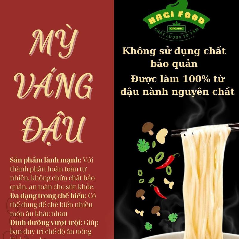 Product Introduction of Mì váng đậu HAGI FOOD - Đặc sản Hà Giang - Không sử dụng chất bảo quản, không chứa hàn the 1
