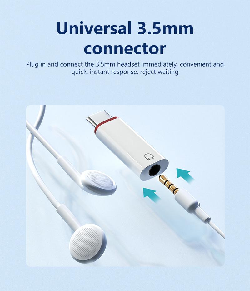 Product Introduction of Bộ chuyển đổi phù hợp cho tai nghe Apple 3,5 mm sang nghe âm thanh của Apple Bộ chuyển đổi iOS dây  sạc Phụ Kiện Nghe Nhạc 12