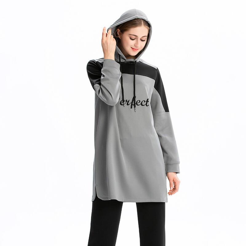 Product Introduction of Áo Hoodie Hồi Giáo, Ả Rập Hui Đơn, Thể Thao Và Đi Chơi, Khối Màu, Có Cỡ M-3XL, Hàng Mới Về, Y001 9