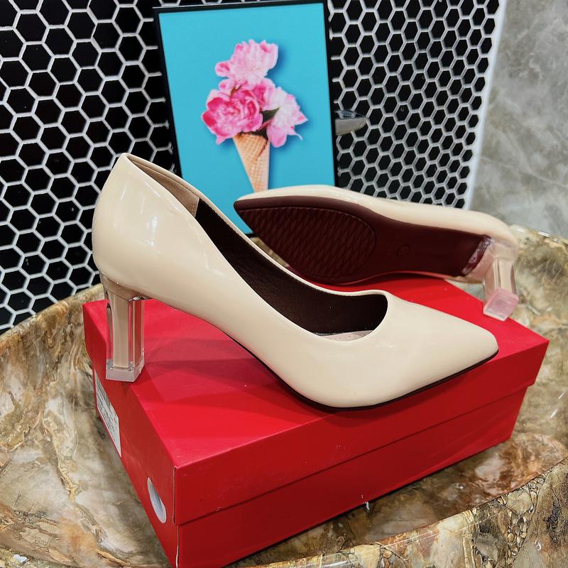 Product Introduction of Giày Cao Gót Nữ MŨI trơn Giày búp bê mũi nhọn nữ tính cao 5p và 7p - size 35 - size 40 mã Cotron Shoes 13