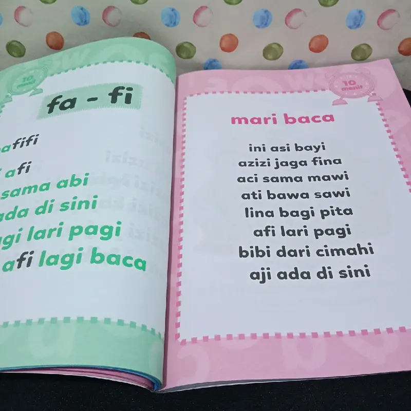 Buku Anak Tk Dan Paud ABACAGA Cara Praktis Belajar Membaca Untuk Anak Uk Besar  Soft Cover 2