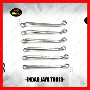 BISON Kunci Ring x Ring 8 9 10 11 12 13 14 15 mm Satuan Wrench