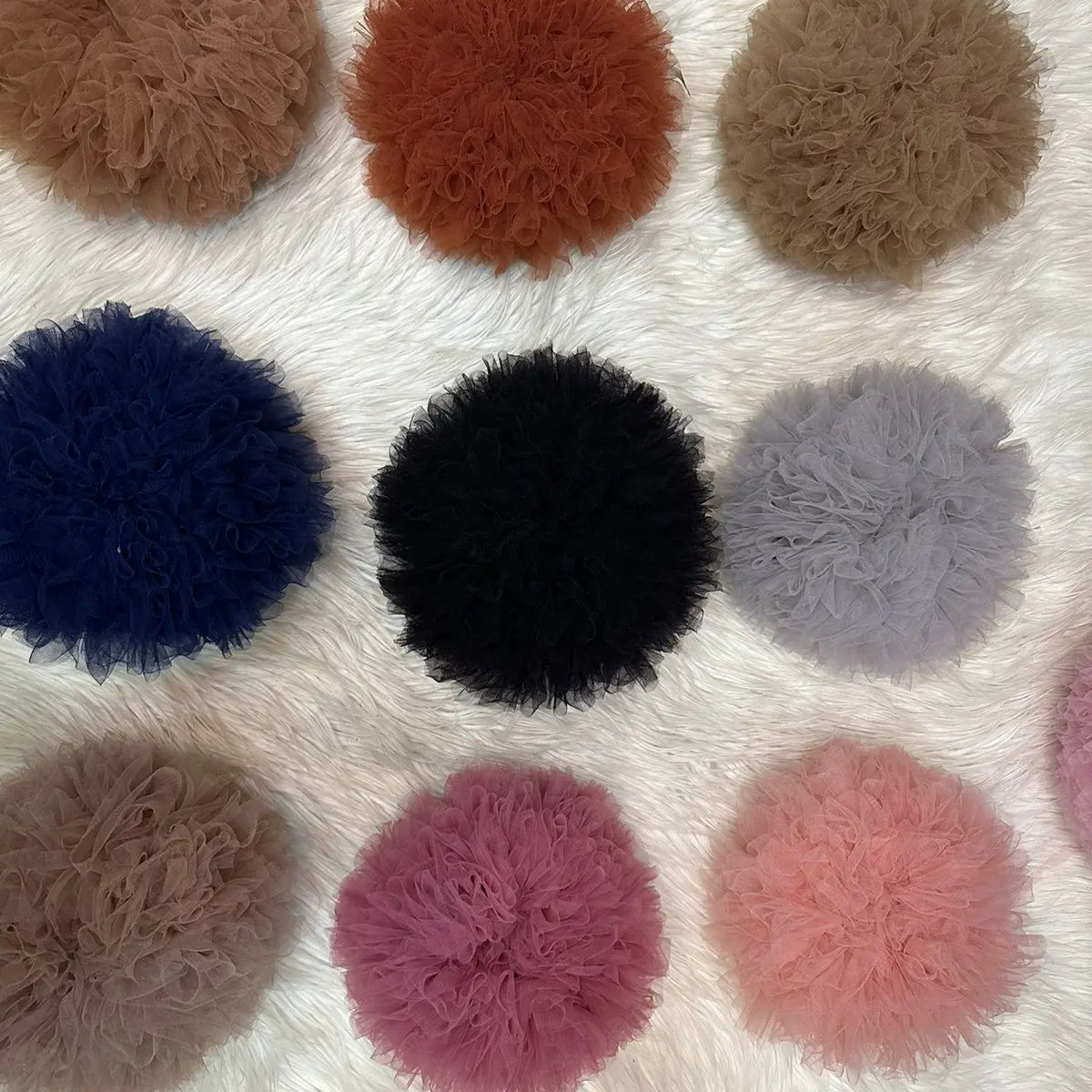 Size kecil 25mm Cepol Hijab Anti Pusing / Scrunchies / Kuncir Rambut ...