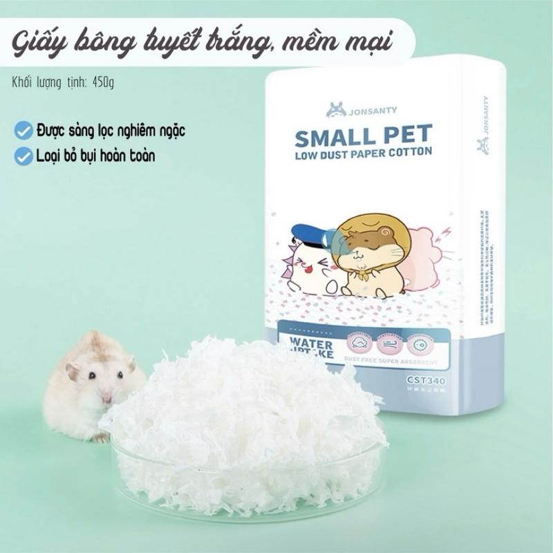  Giấy lót chuồng hamster bọ ú thú cưng nhỏ JONSANT chính hãng 