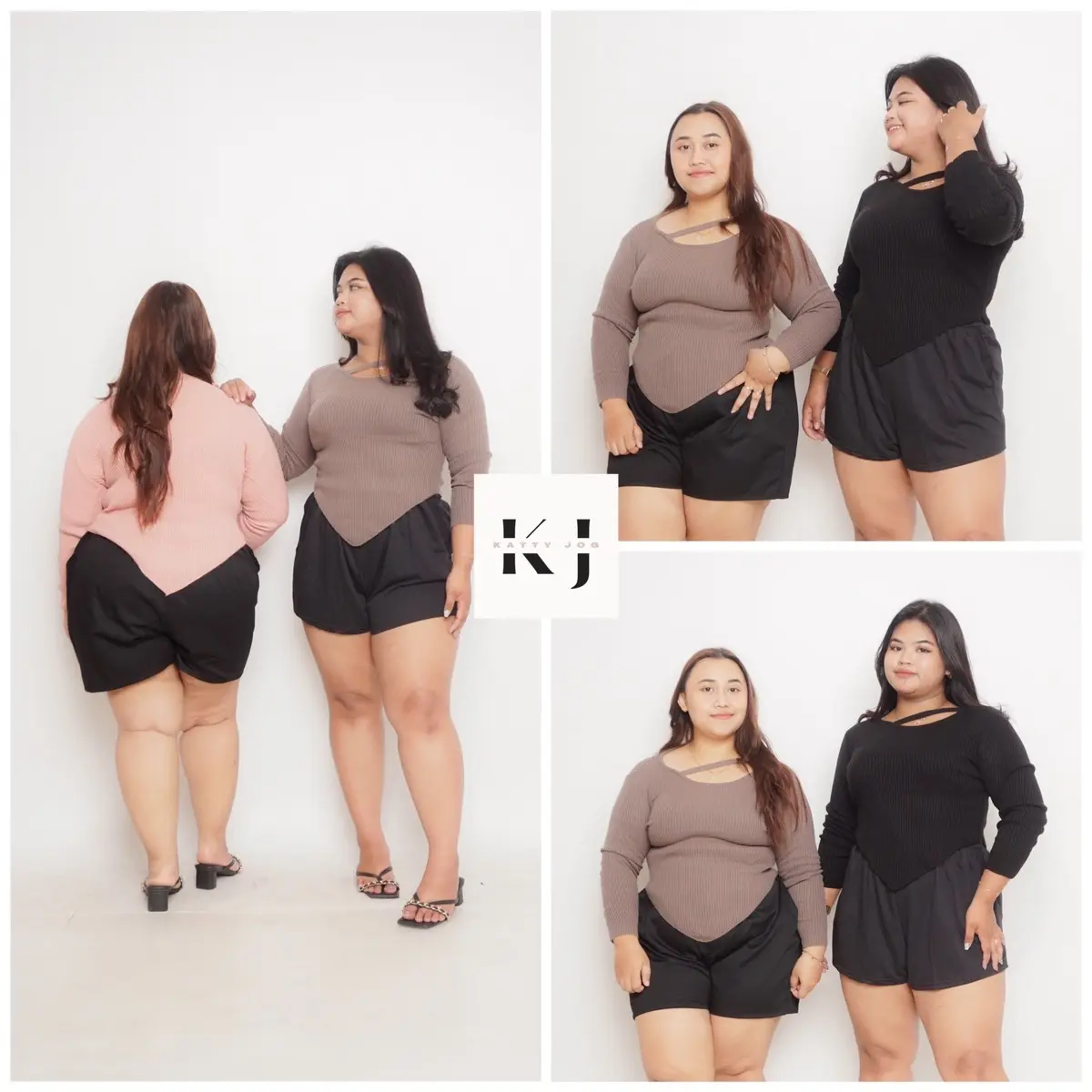 KATTY.JOG - Cassia Top Knit Bigsize