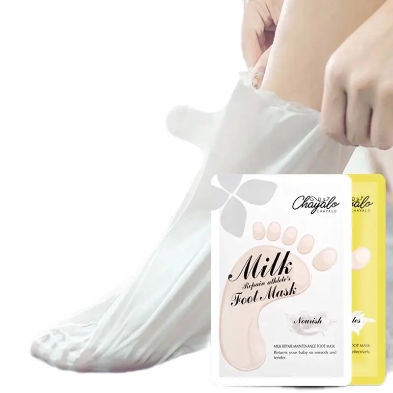 ￼Mặt nạ dưỡng ẩm làm mềm và loại bỏ vết chai bàn chân Chayalo