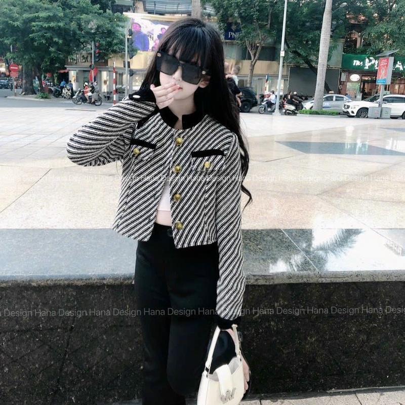 Áo khoác dạ 2 lớp cho bé gái từ 9 den 22kg