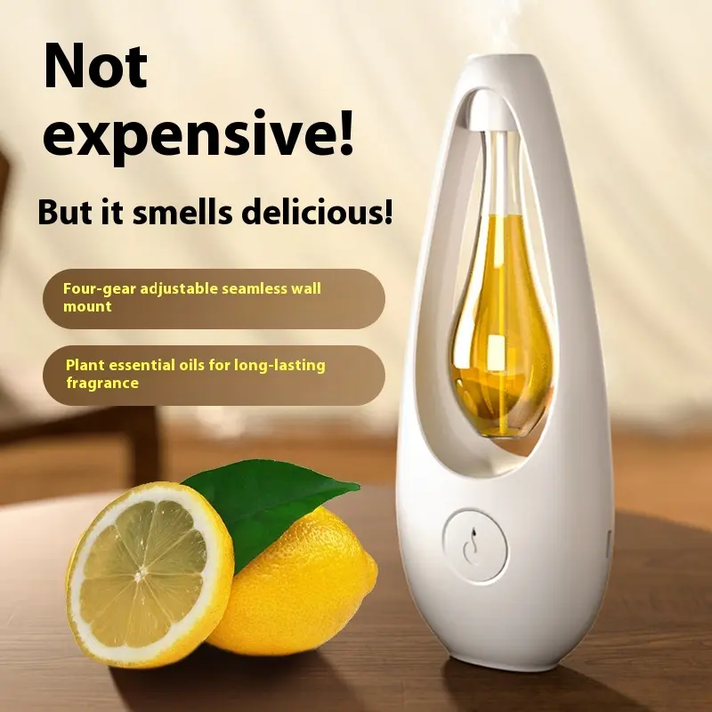 New Aroma Diffuser Automatic Aerosol Dispenser Home Bedroom Hotel Toilet Bathroom Deodorant Lasting Essential Oil Ultrasonic Aroma Diffuser