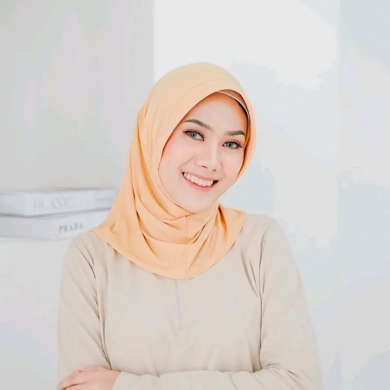Jilbab volly sporty premium | fashion ash Bergo Instan 4