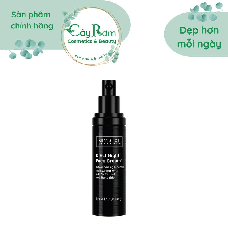 XT Revision Kem dưỡng 0.25 Kem dưỡng ẩm 0.25% Retinol Revision Skincare D.E.J Night Face Cream 48g Làm Đẹp Da