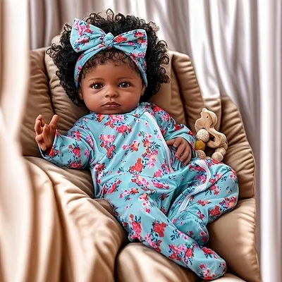 Selected Reborn Baby Doll Black Girl Sleeping That Move TikTok Shop