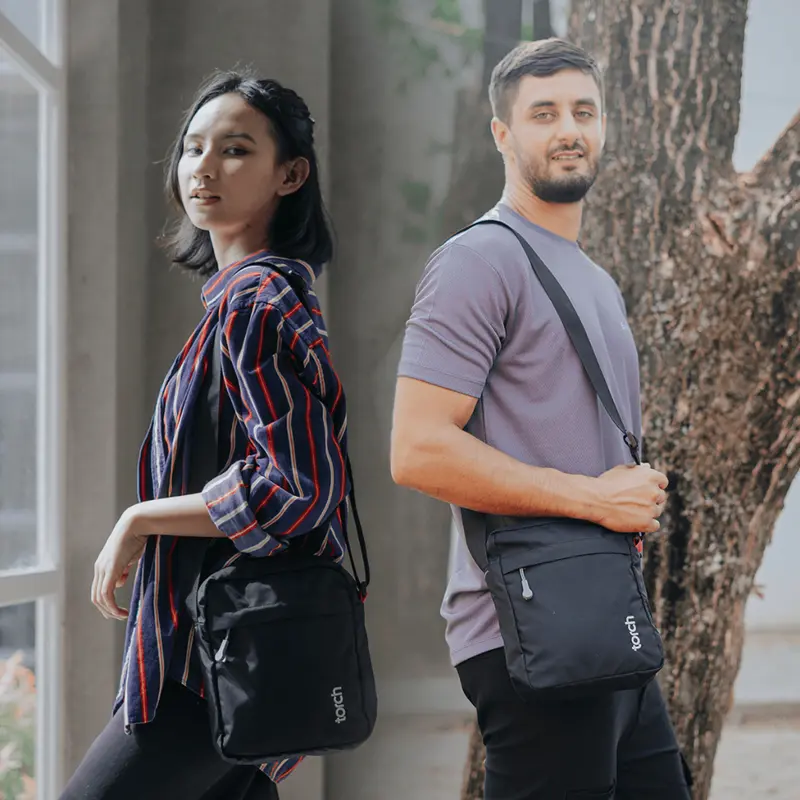 TORCH Namchon 4 Liter Tas Selempang Pria Wanita Ringan Anti Air - Travel Pouch Waterproof 2