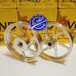 VELG RACING VND SIX STAR V2 HONDA VARIO 125 VARIO 150 110 BEAT SCOOPY Cakram Mesin Motorcycle Sporty - CHROME, VARIO 125/150 - CHROME, VARIO 125/150