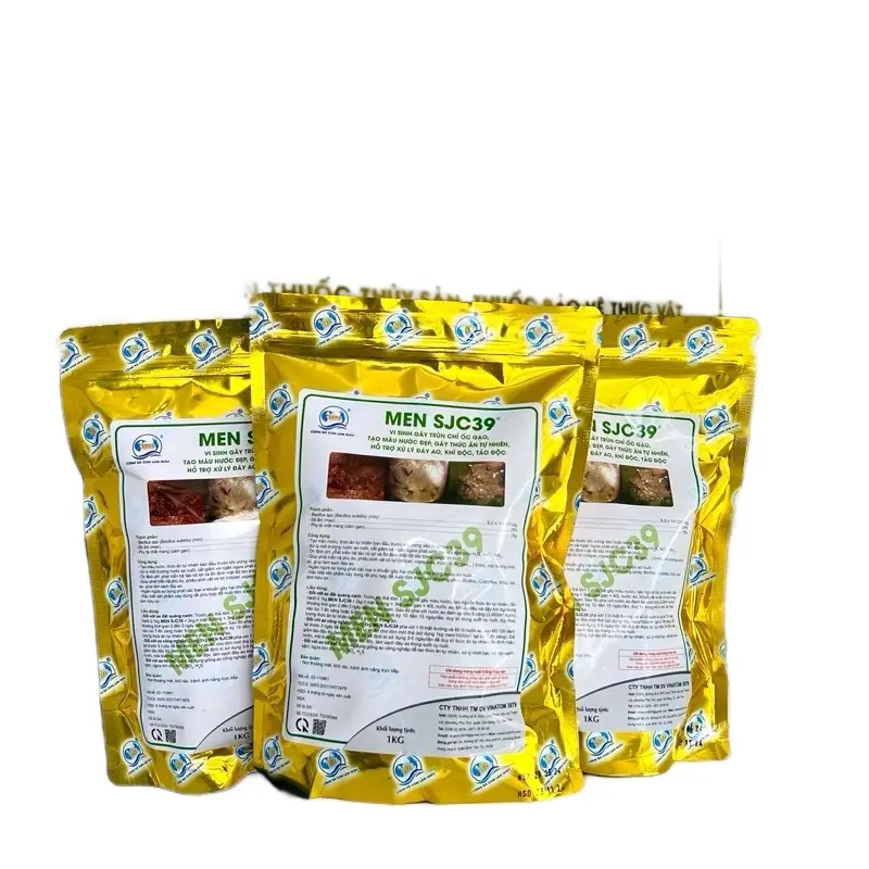 ￼Men vi sinh SJC39 gây trùn chỉ ốc gạo, tạo màu nước đẹp gói 1Kg Gây Thức Ăn Tự Nhiên