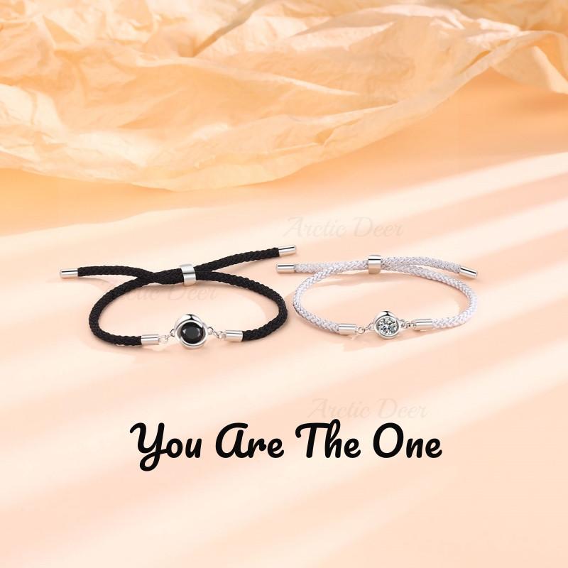 Gelang couple pasangan-you are the one gelang couple aesthetic terbaru-Z11 1
