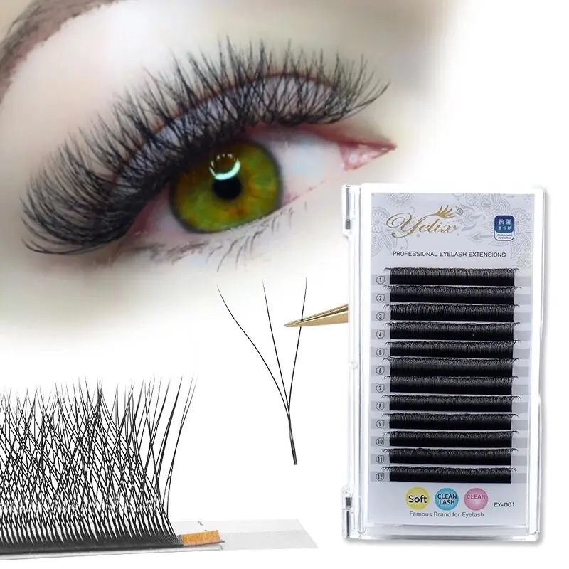 W lashes - Yelix Eyelash Extension D0.07 1