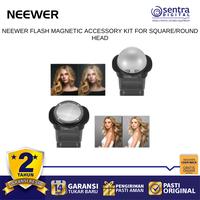 Gambar Neewer CRM3 Square Flash Head Adapter & Magnetic Round Head Accessory Kit dari Sentra Digital Kota Surabaya 5 Tokopedia