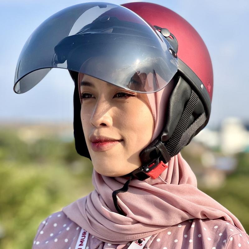 Helm Bogo Setengah Chip Vespa Kendaraan Motorcycle 4